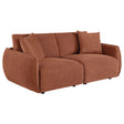 Tampa Furniture Outlet - Coaster - Elysia Fabric Upholstered Modular Lounge Loveseat Coral - 551891-LOVE