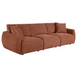 Tampa Furniture Outlet - Coaster - Elysia Fabric Upholstered Modular Lounge Sofa Coral - 551891-SOFA