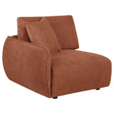 Tampa Furniture Outlet - Coaster - Elysia Fabric Upholstered Modular LAF Chair Coral - 551894LAF