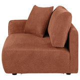 Elysia Fabric Upholstered Modular LAF Chair Coral