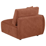 Elysia Fabric Upholstered Modular LAF Chair Coral