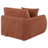 Elysia Fabric Upholstered Modular LAF Chair Coral