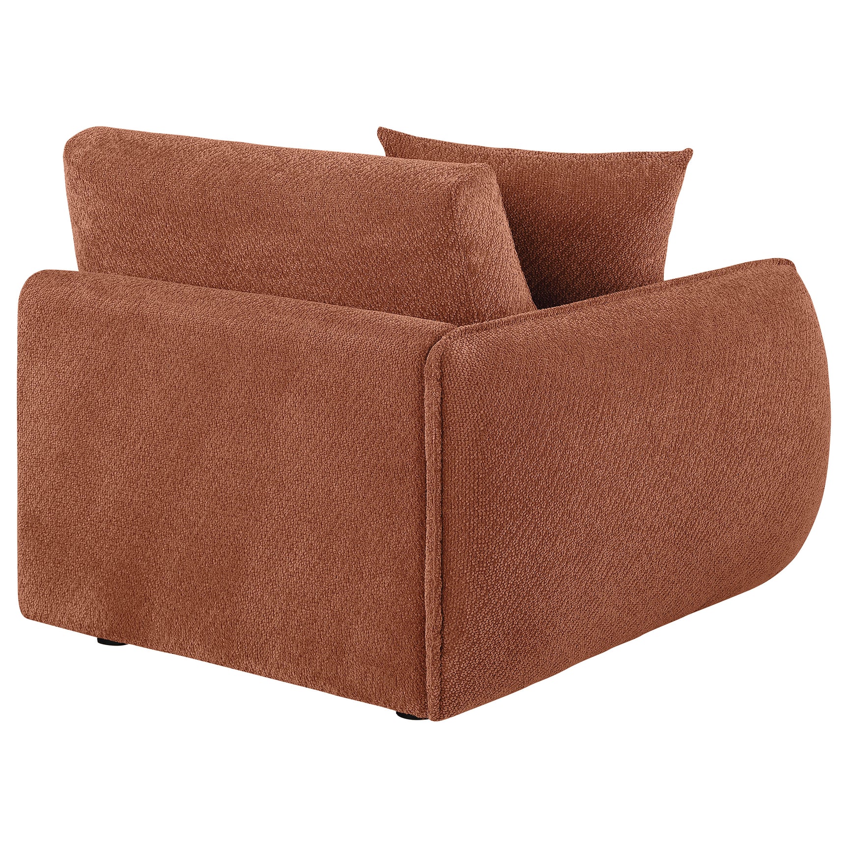 Elysia Fabric Upholstered Modular LAF Chair Coral