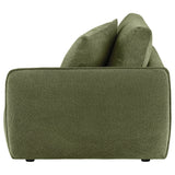 Elysia Fabric Upholstered Modular RAF Chair Green