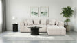 Tampa Furniture Outlet - Coaster - Amara 2-Piece Upholstered Sectional Sofa - 551911-SETB