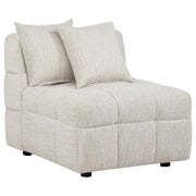 Tampa Furniture Outlet - Coaster - Amara Upholstered Armless Chair - 551911