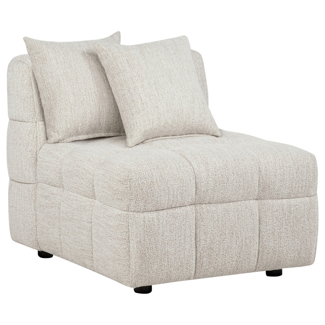Tampa Furniture Outlet - Coaster - Amara Upholstered Armless Chair - 551911