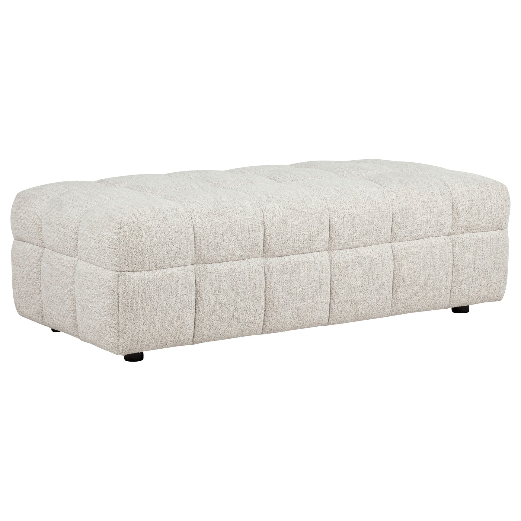 Tampa Furniture Outlet - Coaster - Amara Upholstered Ottoman - 551913