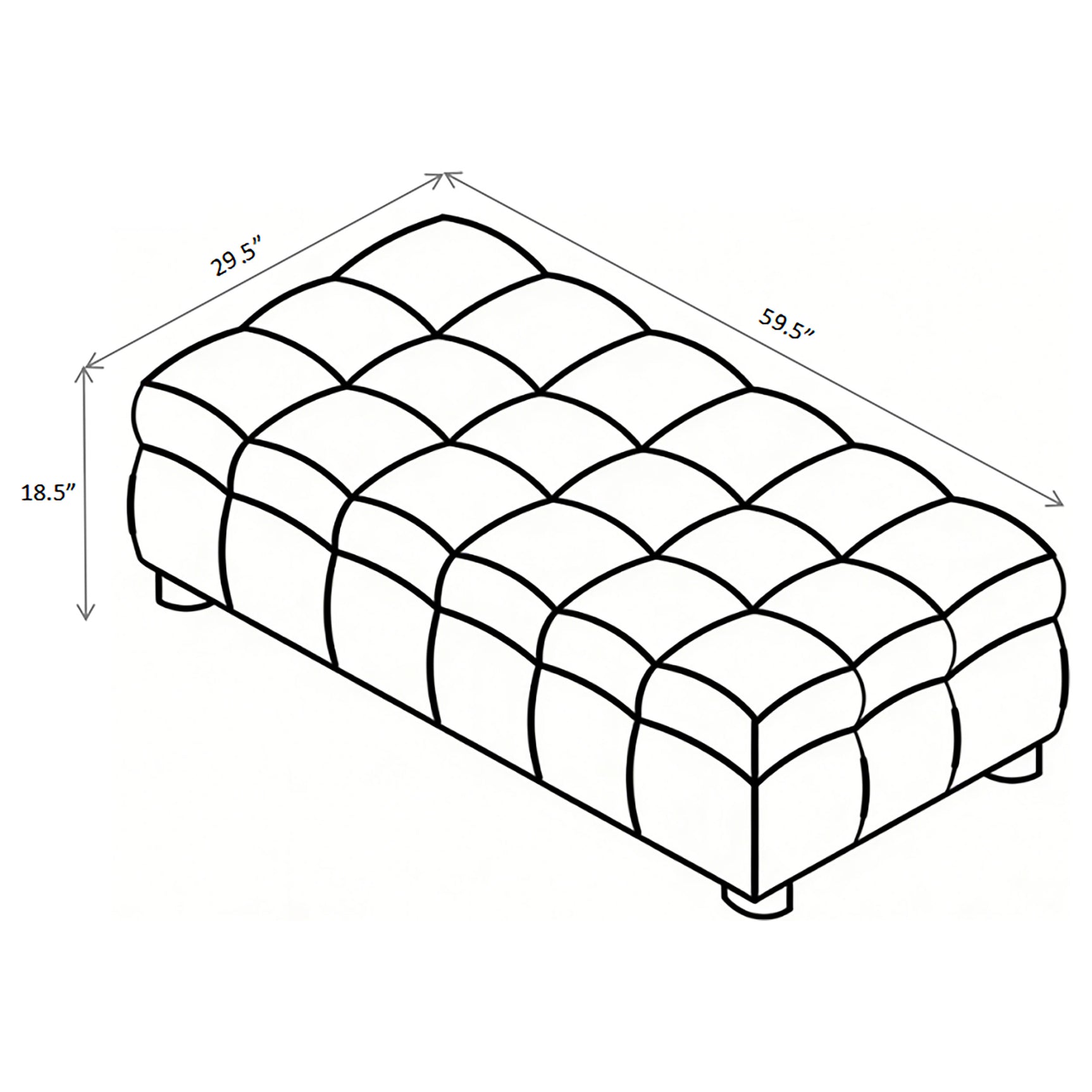 Amara Upholstered Ottoman