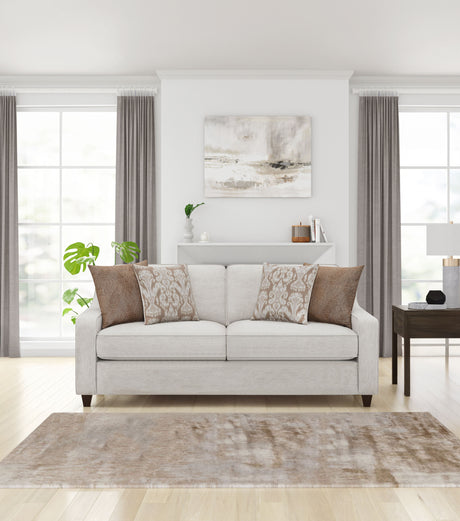 Christine Upholstered Sloped Arm Sofa Beige - Tampa Furniture Outlet