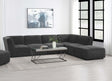Tampa Furniture Outlet - Coaster - Sunny 6-piece Upholstered Modular Sectional Sofa Charcoal - 552081-SET