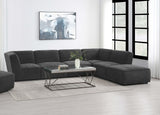Tampa Furniture Outlet - Coaster - Sunny 6-piece Upholstered Modular Sectional Sofa Charcoal - 552081-SET