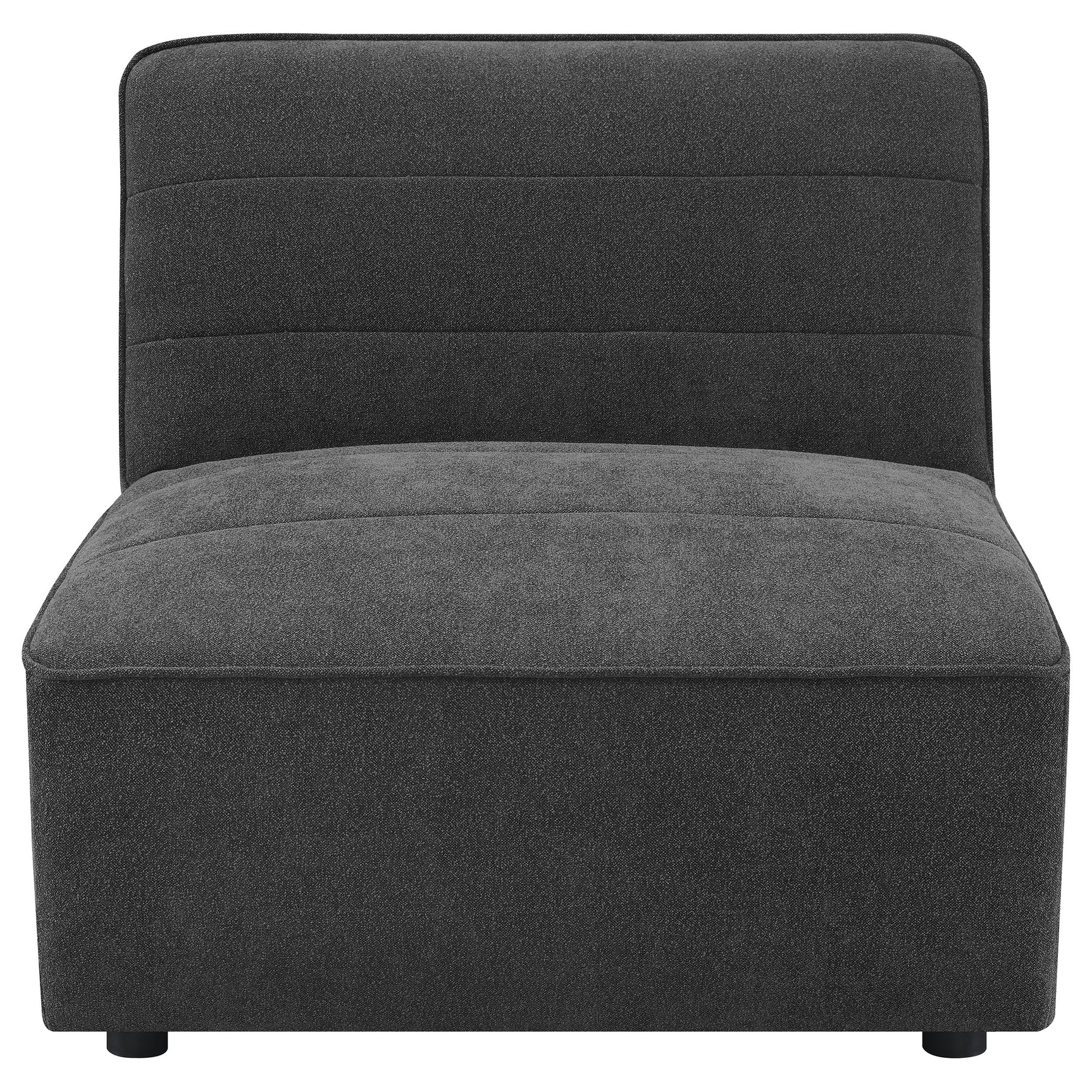 Sunny 6-piece Upholstered Modular Sectional Sofa Charcoal - Tampa Furniture Outlet