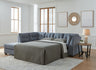 Tampa Furniture Outlet - Ashley Furniture - Marleton Sectional - RAF 2-Piece Sleeper Sectional with Chaise / Denim - 55303S3