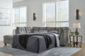 Tampa Furniture Outlet - Ashley Furniture - Marleton Sectional - RAF 2-Piece Sectional with Chaise / Gray - 55305S1