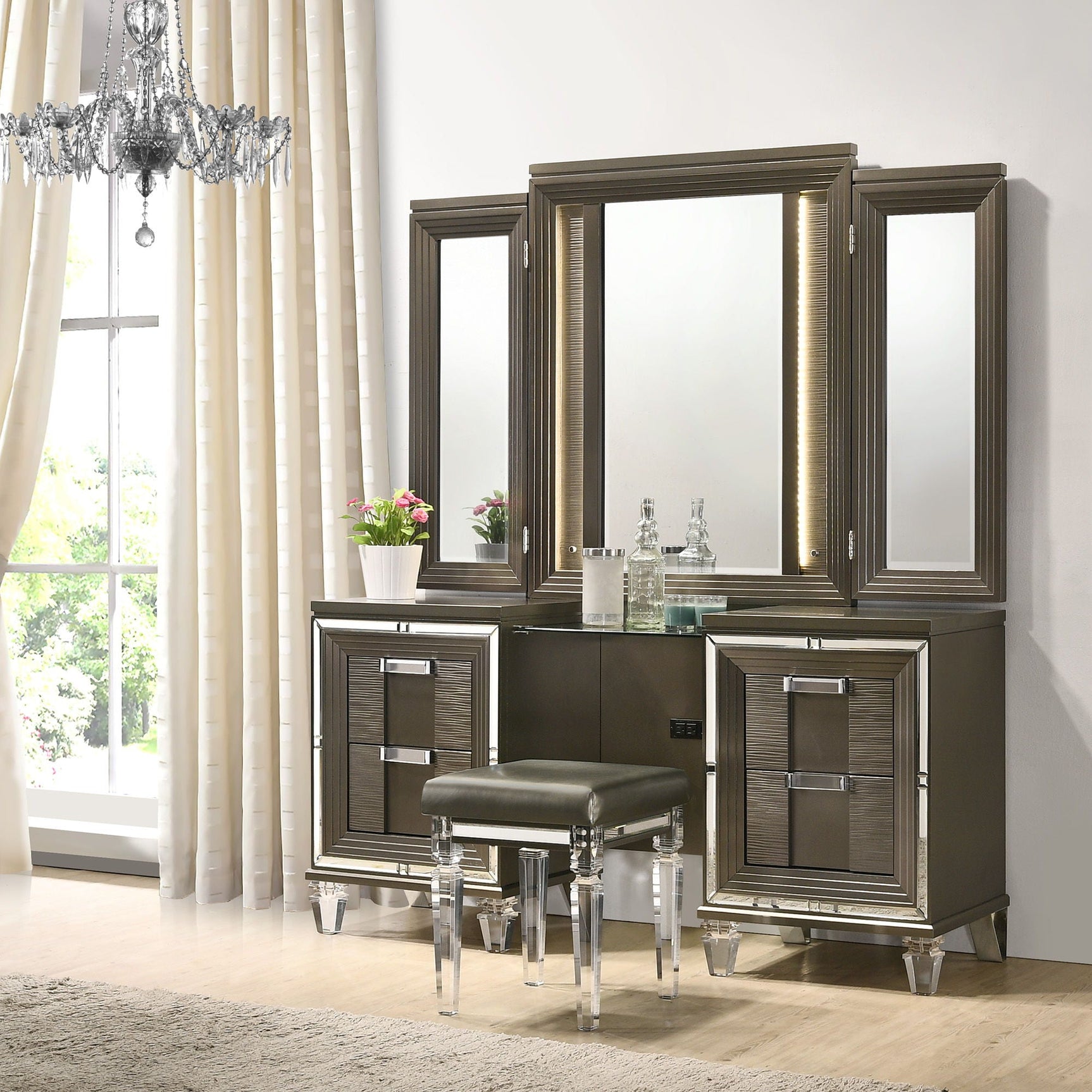 Twenty Nine - 3 Piece Vanity Set - Tampa Furniture Outlet
