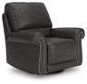 Tampa Furniture Outlet - Ashley Furniture - Chasemore Living Room - Swivel Glider Recliner / Granite - PC5590361