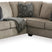 Tampa Furniture Outlet - Ashley Furniture - Bovarian Sectional - RAF 4-Piece Sectional / Stone - 56103S5
