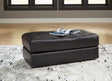Tampa Furniture Outlet - Ashley Furniture - Amiata Living Room - Sofa / Onyx - 5740538