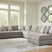 Tampa Furniture Outlet - Ashley Furniture - Avaliyah Sectional - RAF 6-Piece Sectional / Ash - 58103S7