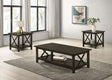 Tampa Furniture Outlet - Coaster - Rachelle 3-piece Rectangular Coffee Table Set Deep Merlot - 5909
