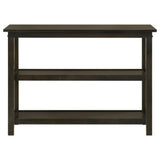 Rachelle 2-shelf Wood Entryway Console Table Deep Merlot - Tampa Furniture Outlet