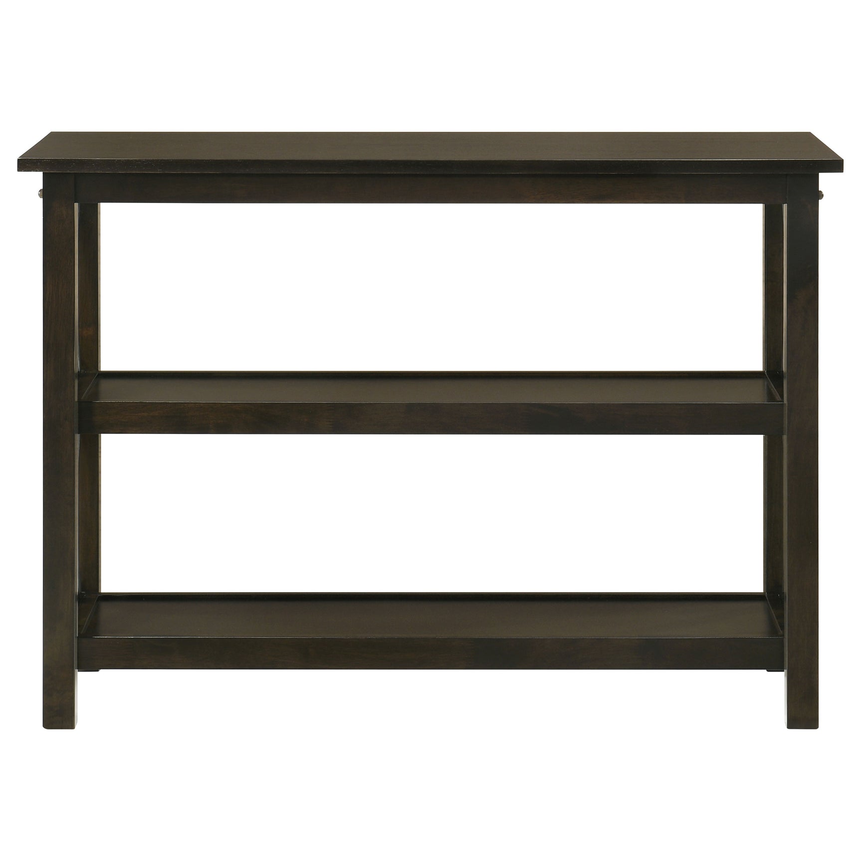 Rachelle 2-shelf Wood Entryway Console Table Deep Merlot - Tampa Furniture Outlet