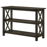 Rachelle 2-shelf Wood Entryway Console Table Deep Merlot - Tampa Furniture Outlet