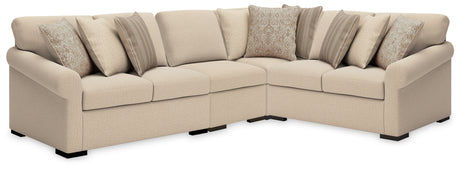 Tampa Furniture Outlet - Ashley Furniture - LadyMae 4-Piece Sectional - 4-Piece Sectional - 59404S9
