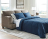 Tampa Furniture Outlet - Ashley Furniture - Stonemeade Living Room - Queen Sofa Sleeper / Nutmeg - 5950539