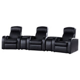 Tampa Furniture Outlet - Coaster - Cyrus 5-piece Upholstered Home Theater Seating - 600001-S3A