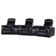 Tampa Furniture Outlet - Coaster - Cyrus 5-piece Upholstered Home Theater Seating - 600001-S3A