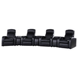 Tampa Furniture Outlet - Coaster - Cyrus 7-piece Upholstered Home Theater Seating - 600001-S4A
