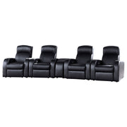 Tampa Furniture Outlet - Coaster - Cyrus 5-piece Upholstered Home Theater Seating - 600001-S4B