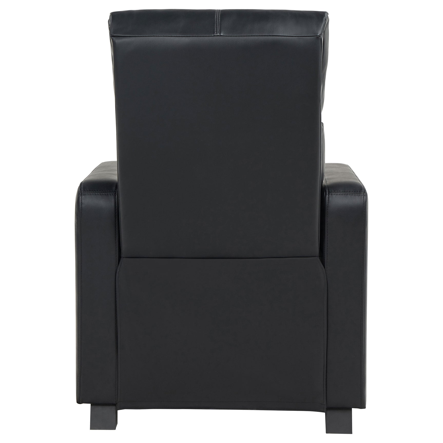 Toohey Upholstered Tufted Recliner Living Room Set Black - Tampa Furniture Outlet
