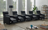 Toohey Upholstered Tufted Recliner Living Room Set Black - Tampa Furniture Outlet