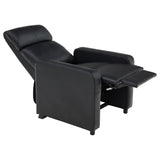 Toohey Upholstered Tufted Recliner Living Room Set Black - Tampa Furniture Outlet
