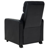 Toohey Upholstered Tufted Recliner Living Room Set Black - Tampa Furniture Outlet