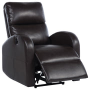 Tampa Furniture Outlet - Coaster - Grant Upholstered Power Recliner Chair Brown - 601500P