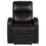 Grant Upholstered Power Recliner Chair Brown - Tampa Furniture Outlet