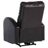 Grant Upholstered Power Recliner Chair Brown - Tampa Furniture Outlet