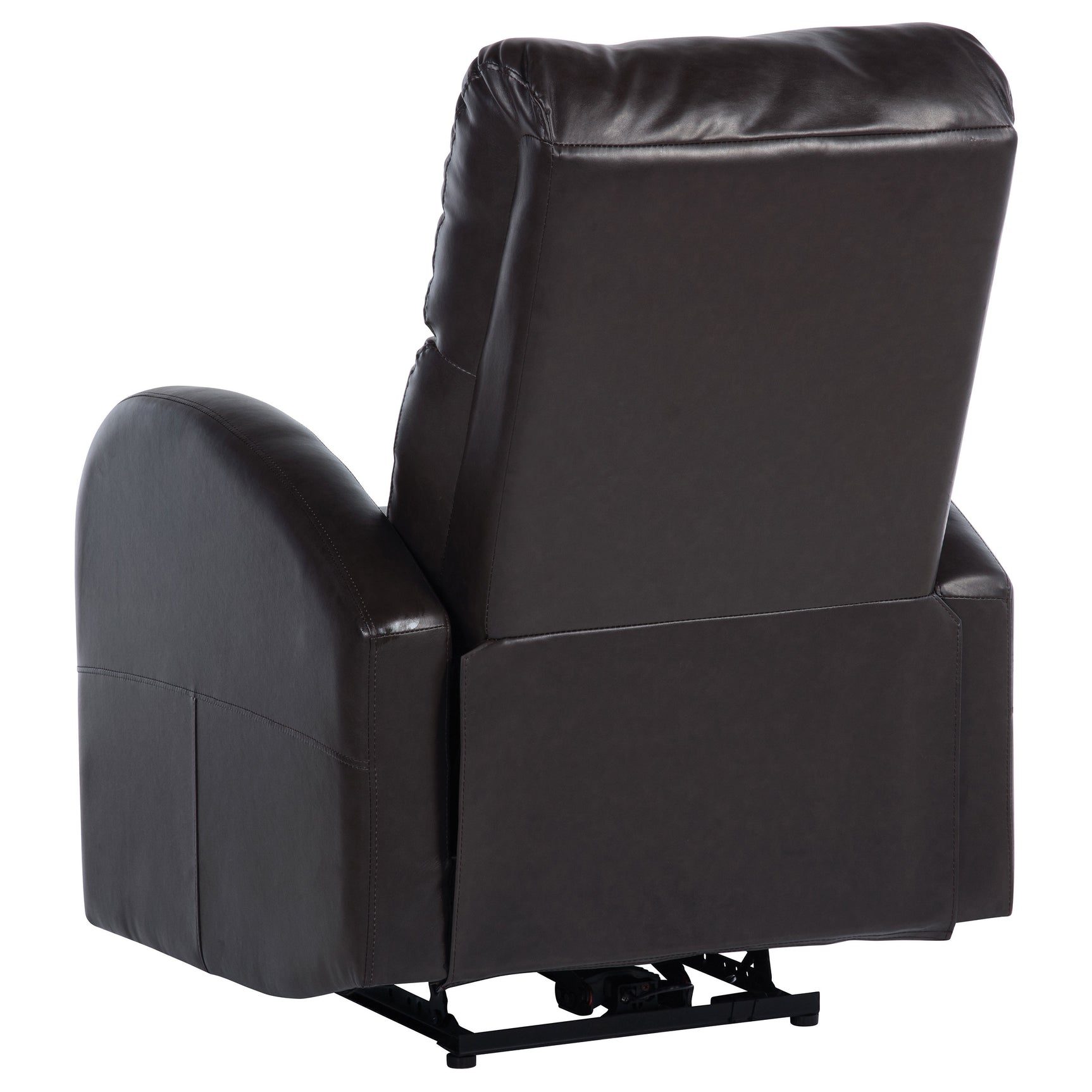 Grant Upholstered Power Recliner Chair Brown - Tampa Furniture Outlet