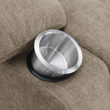Houston Upholstered Power Lift Recliner Chair Camel - Tampa Furniture Outlet