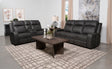 Tampa Furniture Outlet - Coaster - Raelynn 2-piece Upholstered Reclining Sofa Set Grey - 603191-S2