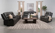 Tampa Furniture Outlet - Coaster - Raelynn 3-piece Upholstered Reclining Sofa Set Grey - 603191-S3