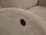 Grant Fabric Upholstered Power Recliner Chair Camel