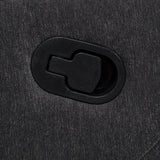 Hamilton Chenille Manual Recliner Charcoal Grey