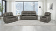 Tampa Furniture Outlet - Coaster - Brickston 3-piece Triple Power Reclining Sofa Set Charcoal - 603431PPP-S3