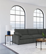 Collins Modular Power Armless Recliner Dark Grey - Tampa Furniture Outlet