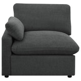 Collins Modular LAF Power Recliner Dark Grey - Tampa Furniture Outlet